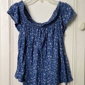 Off the shoulder blouse
